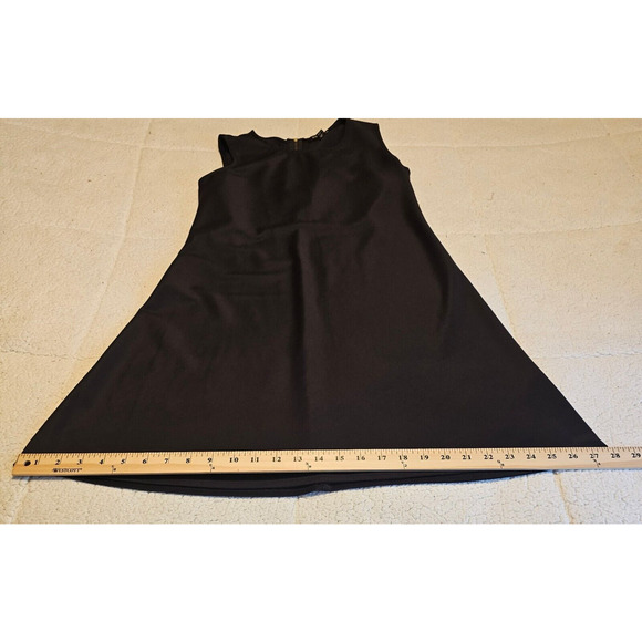 Nic and Nash Sz Med Classy Little Black Dress with elegant gold zipper in back - Picture 8 of 8